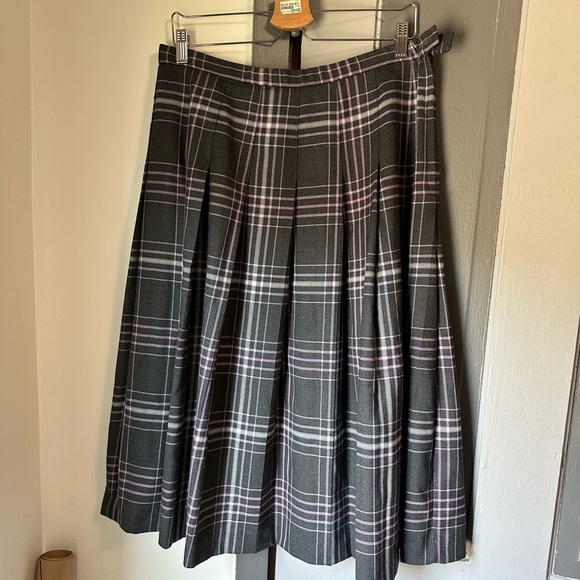 Pendleton VTG pleated skirt 100% Virgin Wool - Picture 1 of 5